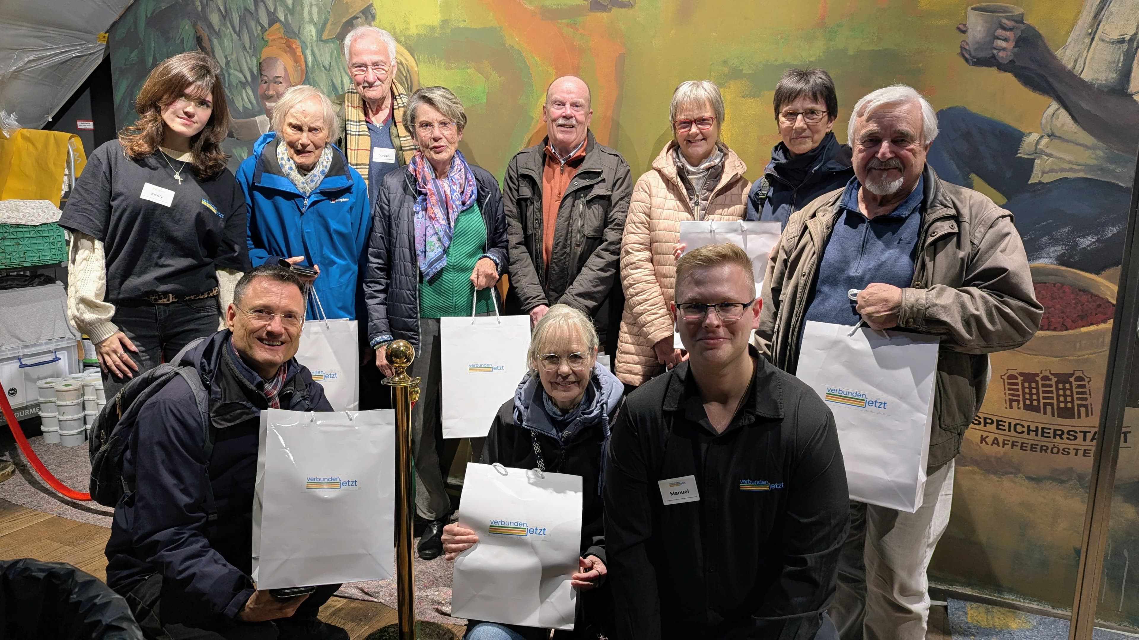 Mitglieder bei einem gemeinsamen Treffen