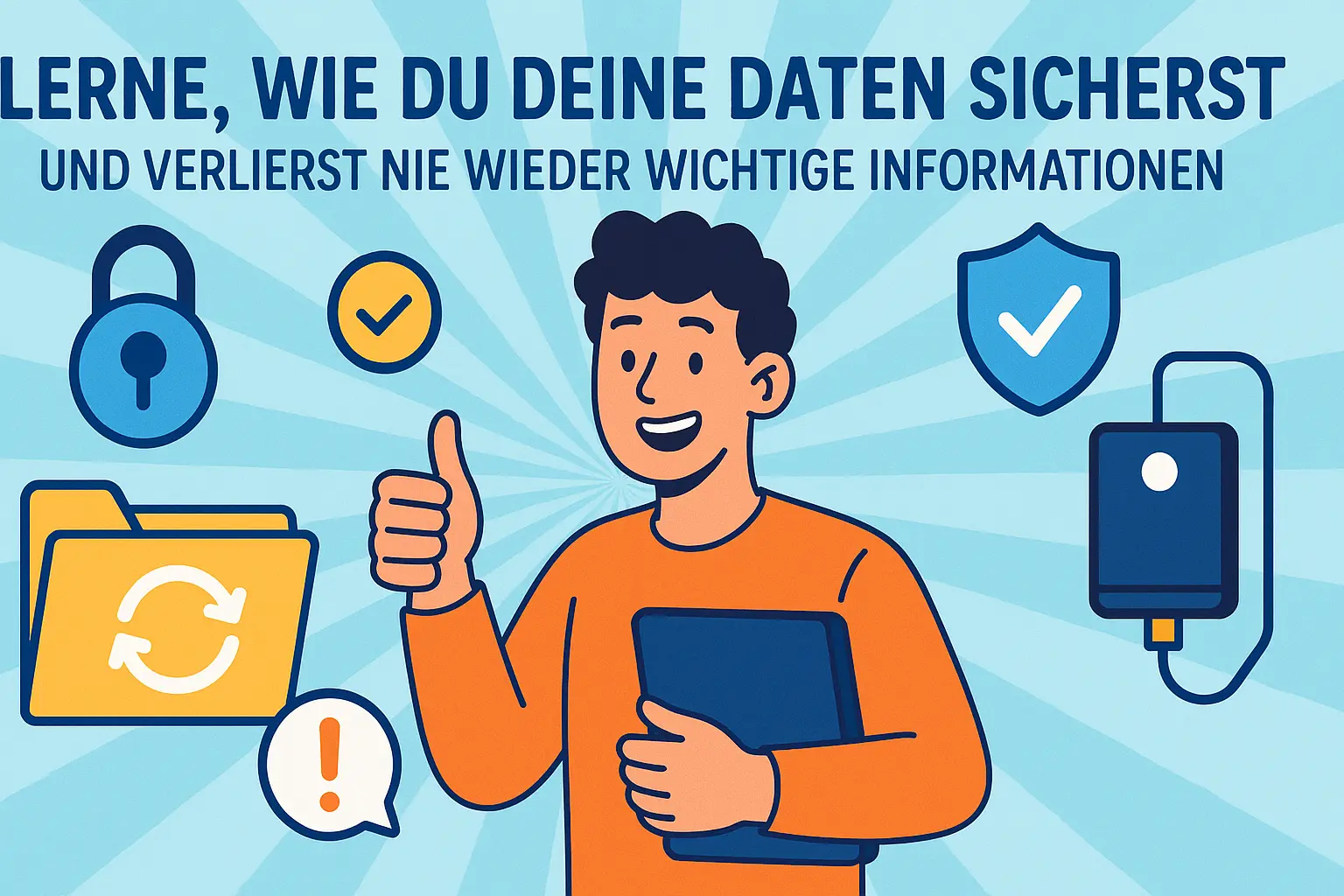 Daten sichern für Anfänger — so geht's Schritt für Schritt
